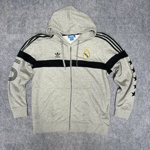 REAL MADRID LA LIGA LEGENDS FOOTBALL SOCCER JACKET ADIDAS MENS sz XL